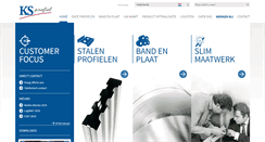 Desktop Screenshot of ksprofiel.nl