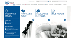 Desktop Screenshot of ksprofiel.fr